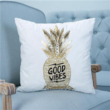 Gold Printed Pillow