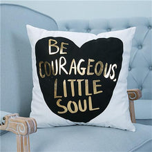 Gold Printed Pillow