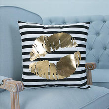 Gold Printed Pillow
