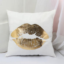 Gold Printed Pillow