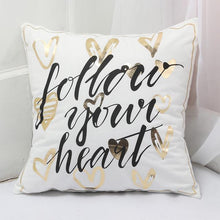 Gold Printed Pillow