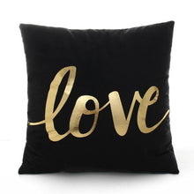Gold Printed Pillow